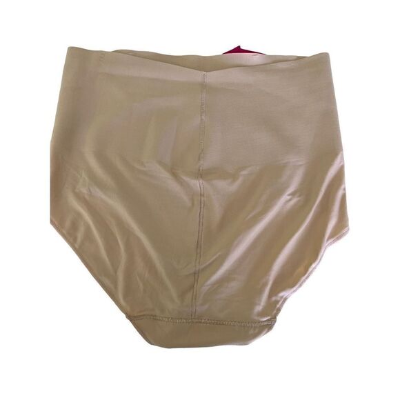 Maiden Form Women’s Briefs Nude Color Body Shaping SZ L Cool Comfort for Summer - Picture 5 of 6